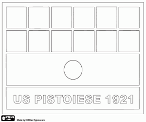 Omalovánka Unione Sportiva Pistoiese logo