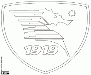 Omalovánka Unione Sportiva Salernitana logo
