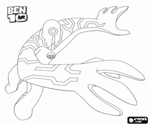 Omalovánka Upgrade, Ben 10 alien