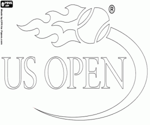 Omalovánka US Open logo