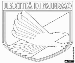 Omalovánka US Palermo logo