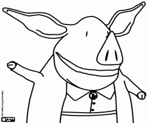 Omalovánka Učitelka paní Hoggenmüller