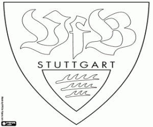 Omalovánka VfB Stuttgart emblém