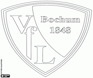 Omalovánka VfL Bochum emblém