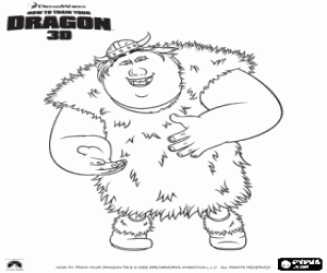 Omalovánka Viking Rvbinoha Ingerman