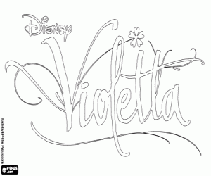 Omalovánka Violetta logo