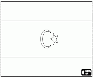 Omalovánka Vlajka Libye, 2011