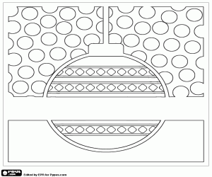Omalovánka Vánoční koule na přání