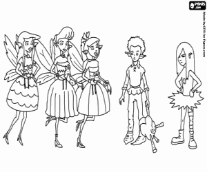 Omalovánka Víly květin, Muddle Earth