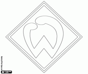 Omalovánka Werder Bremen logo
