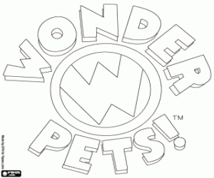 Omalovánka Wonder Pets logo