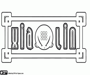 Omalovánka Xiaolin logo