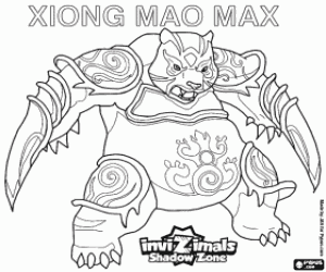 Omalovánka Xiong Mao Max, Invizimals Shadow Zone