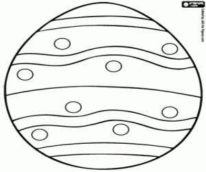 Omalovánka Zdobené Kraslice