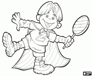 Omalovánka Ziggy, znak Lazy Town