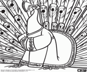 Omalovánka Zla Lord Shen