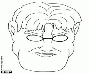 Omalovánka Zlo Kopponen z Tad Jones