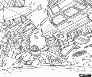 Omalovánka Zlo Magneto, SuperHeroSquad