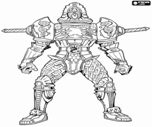 Omalovánka Zurgane, Power Rangers Ninja Storm