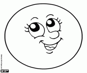 Omalovánka Úplněk