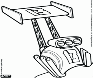 Omalovánka Číslo 13 hlemýždí skořápky