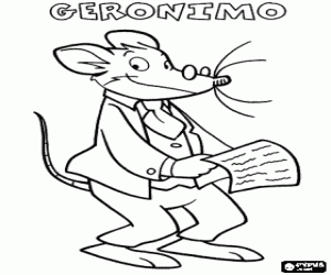 Omalovánka Ředitelem je Geronimo Stilton