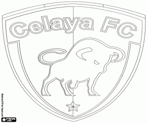 Omalovánka Štít Celaya FC