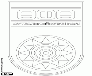 Omalovánka Štít z FK Ufa