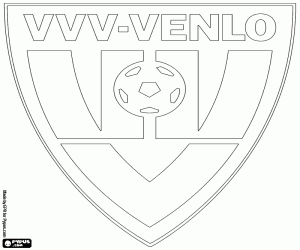 Omalovánka Štít z VVV-Venlo