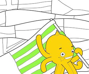 Omalovánky Vlajky, Státní znak a Loga