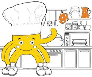 Omalovánky Vaření