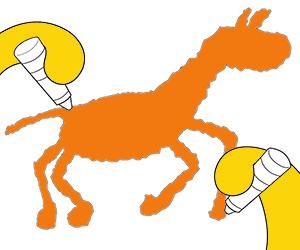 Omalovánky Zvířata pro ty nejmenší