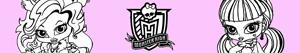 Omalovánky Monster High Baby