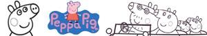 Omalovánky Peppa Pig -  Prasátko Peppa