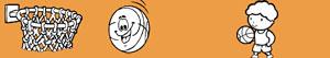Omalovánky Basketbal