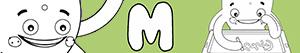 Omalovánky Jména pro Chlapce na písmeno M