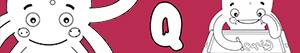 Omalovánky Jména pro Chlapce na písmeno Q