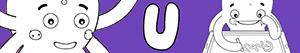 Omalovánky Jména pro Chlapce na písmeno U