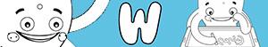 Omalovánky Jména pro Chlapce na písmeno W