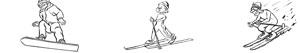 Omalovánky Zimní sporty